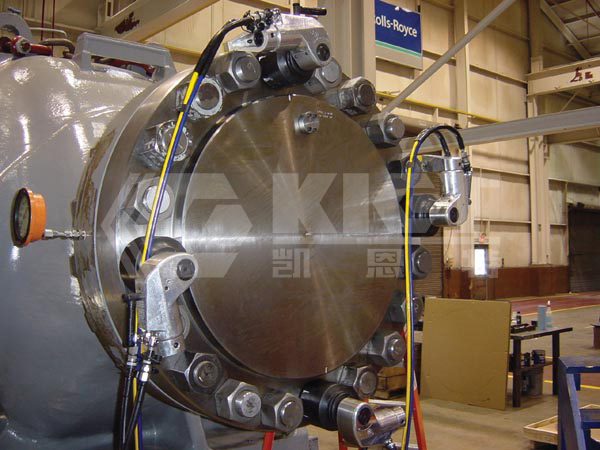 四同步液壓扭矩扳手用于化工廠壓力容器法蘭預緊