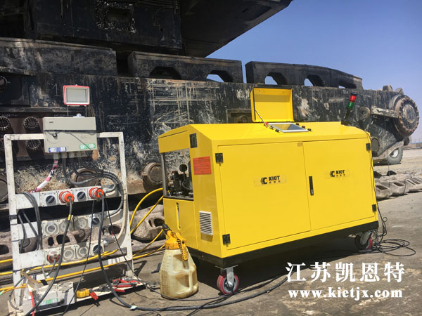 6點變頻控制同步頂升液壓系統
