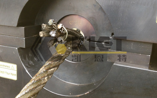 【鋼絲繩壓套機】用于鋼絲繩鋁套壓制